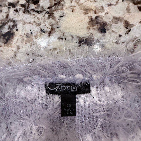 Apt. 9 Soft Lavender Knit Top, size XXS - Picture 7 of 7